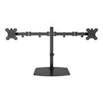 Vision VFM-DSDB - Stojan pro 2 LCD displeje - ocel - černá - velikost obrazovky: 13"-32" - na stůl