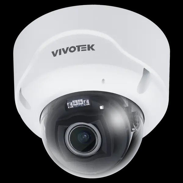 Vivotek FD9399-EHTV, IP kamera 8MPx dome, 4,3-9,8mm (110,4-45,1°), Smart IR 40 m, člověk/vozidlo, AI VCA analýzy