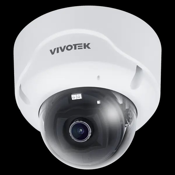 Vivotek FD9399-EHV, IP kamera 8MPx dome, 4,2mm (110,74°), Smart IR 40 m, člověk/vozidlo, AI VCA analýzy