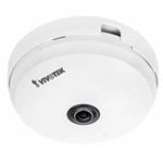 Vivotek FE9180-H-V2, 3.6 Mpix, 15sn/s, obj. 1.16mm (360°), DI/DO, Mic.in, PoE, WDR Pro 87dB, MicroSDXC, 3DNR, vnitřní