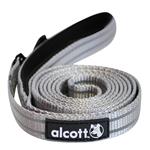 Vodítko Alcott reflexní pro psy, šedé, velikost S AC-11211
