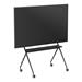 Vogel's ESSENTIAL T1021 pojízdný stojan pro TV 65-98", 120 kg, výška 154 cm, černý T 1021