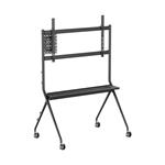 Vogel's ESSENTIAL T1021 pojízdný stojan pro TV 65-98", 120 kg, výška 154 cm, černý T 1021