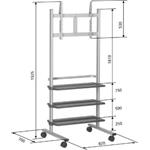 Vogel´s pojizdní lehký stojan PB 175, LCD/plasma