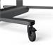 Vogels RISE Elektrický pojízdný TV lift, pojízdný pro displej 55-86", nosnost 120 kg, rychlost 80 mm/s, černý RISE 4208