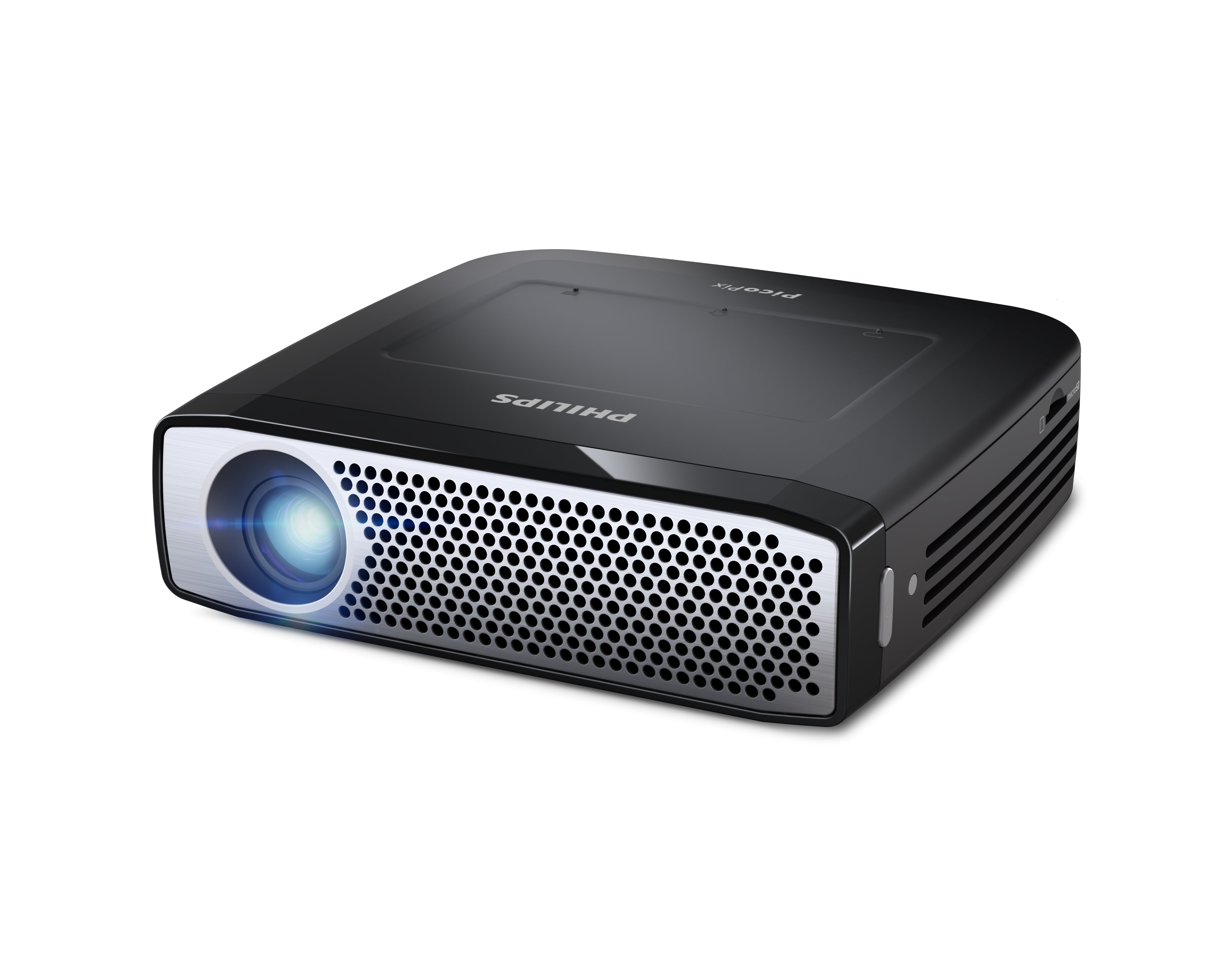 Vreckový projektor Philips PicoPix PPX4935, 1280 x 720, LED, 350 lumenů, 100 000:1, repro,baterie,4GB