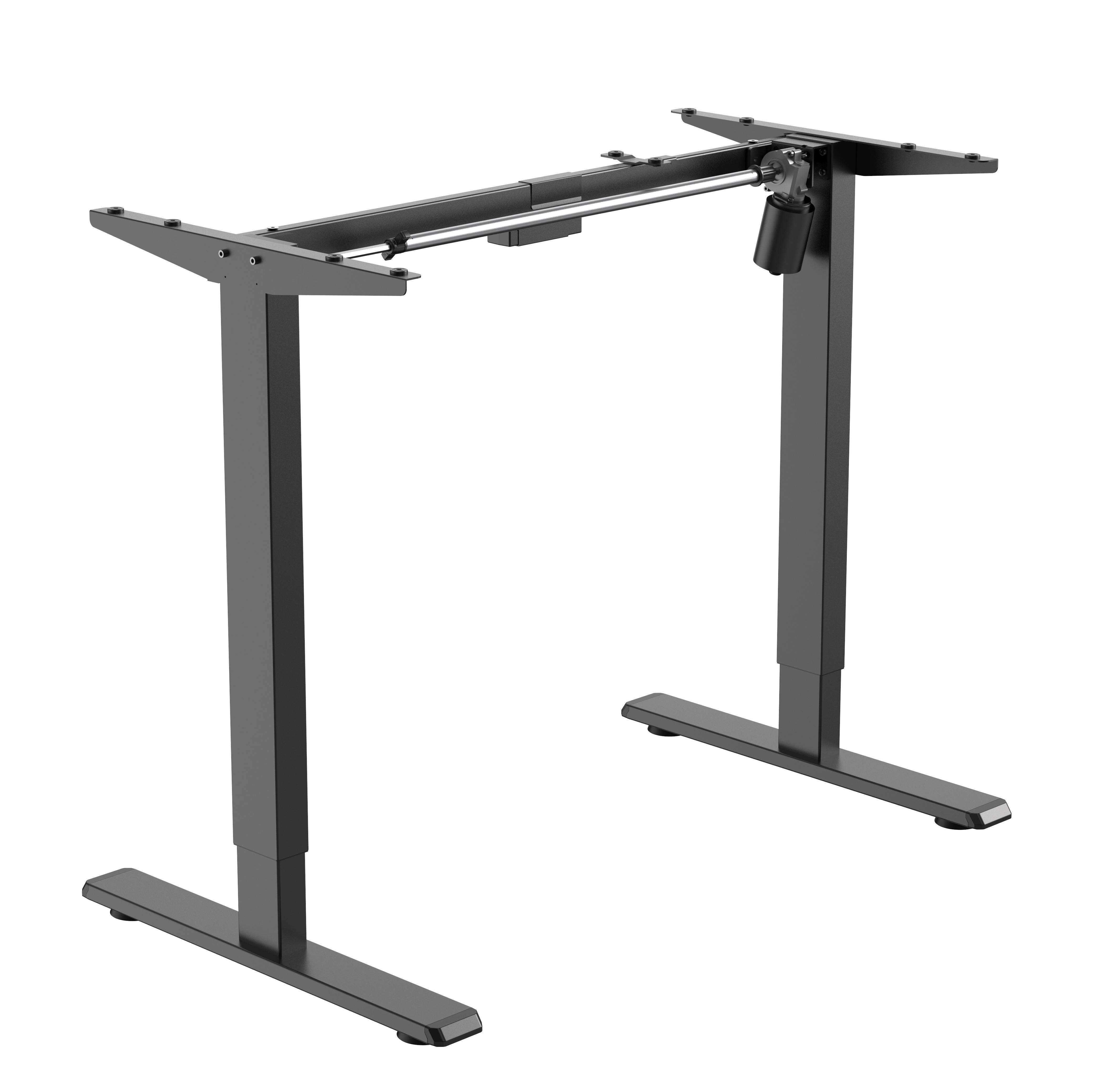 Výškově stavitelná stolová podnož Brateck S08-22R 1 motor rozsah 710-1190 mm nosnost 80kg BRS0822R