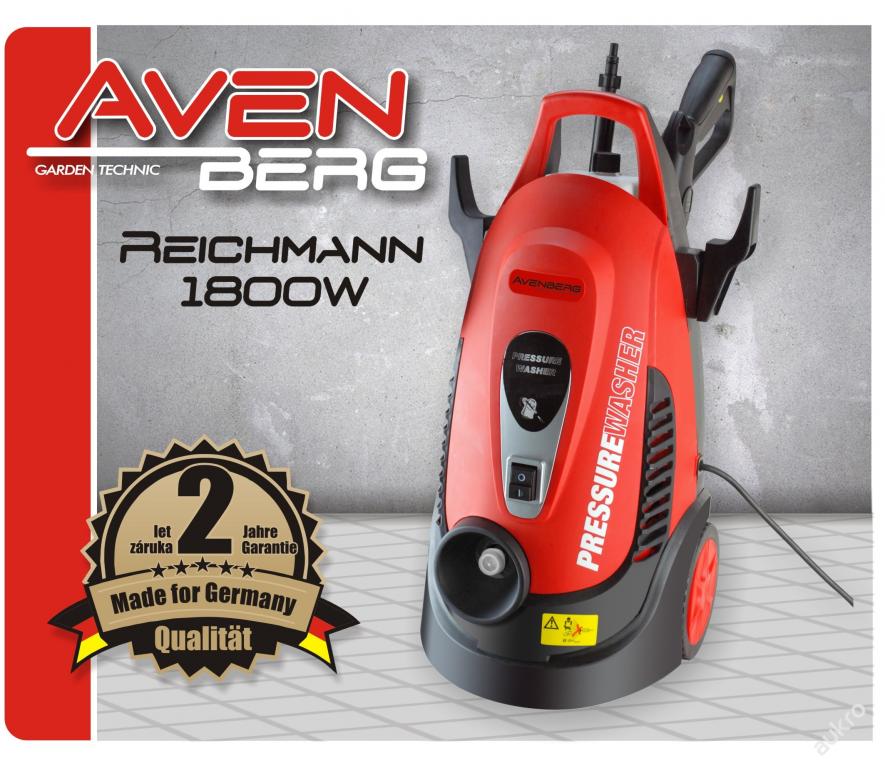 Vysokotlakový čistič Avenberg Reichmann 1800W - bazar