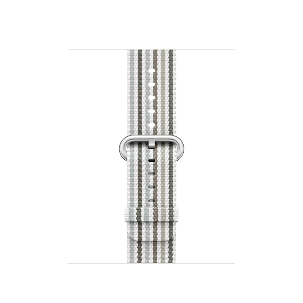 Watch Acc/38/Gray Stripe Woven Nylon MRH92ZM/A