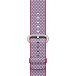 Watch Acc/42/Berry Check Woven Nylon MQVN2ZM/A