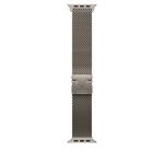 Watch Acc/49/Natural Titanium Milanese Loop - L MGHQ4ZM/A