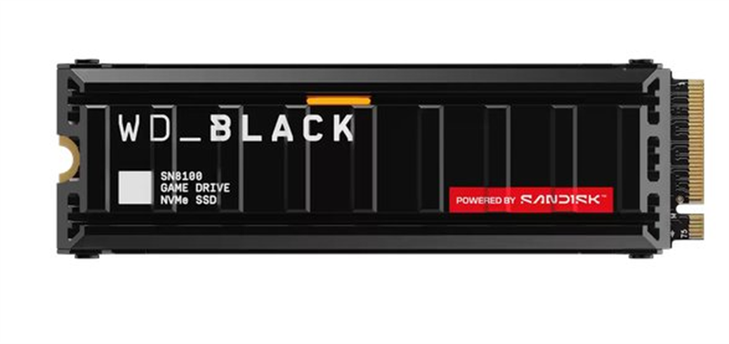 WD Black SN8100 SSD Powered by SanDisk 2TB M.2 NVMe Gen5 14900/14000MBps WDS200T1XHM-00CMT0