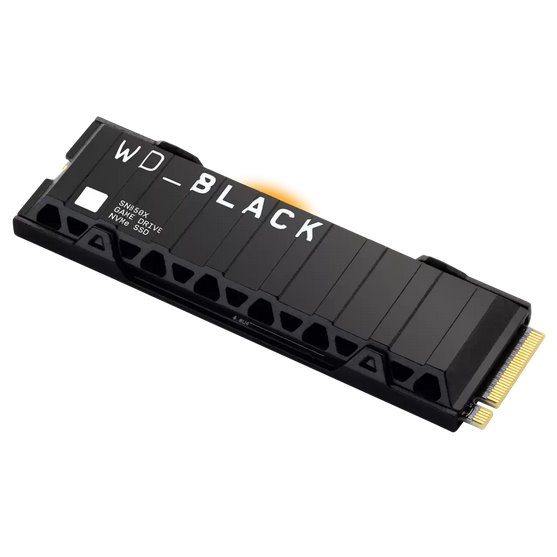 WD Black SN850X SSD 2TB M.2 NVMe Gen4 Heatsink 7300/6600 MBps (PS5 ready) WDS200T2XHE-00BCA0