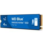 WD Blue SN5000 4TB SSD PCIe Gen4, M.2 2280, NVMe ( r5500MB/s, w5000MB/s ) WDS400T4B0E-00BKY0
