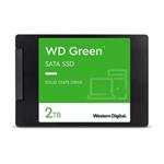 WD Green 2TB SSD SATA III 6Gbs, 2,5" (7 mm) ( r454MB/s) WDS200T2G0A-00CMW0