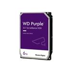 WD, HDD Purple 6TB 3.5 SATA 256MB WD63PURZ