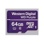 WD MicroSDXC karta 64GB Purple WDD064G1P0C Class 10, 16 TBW