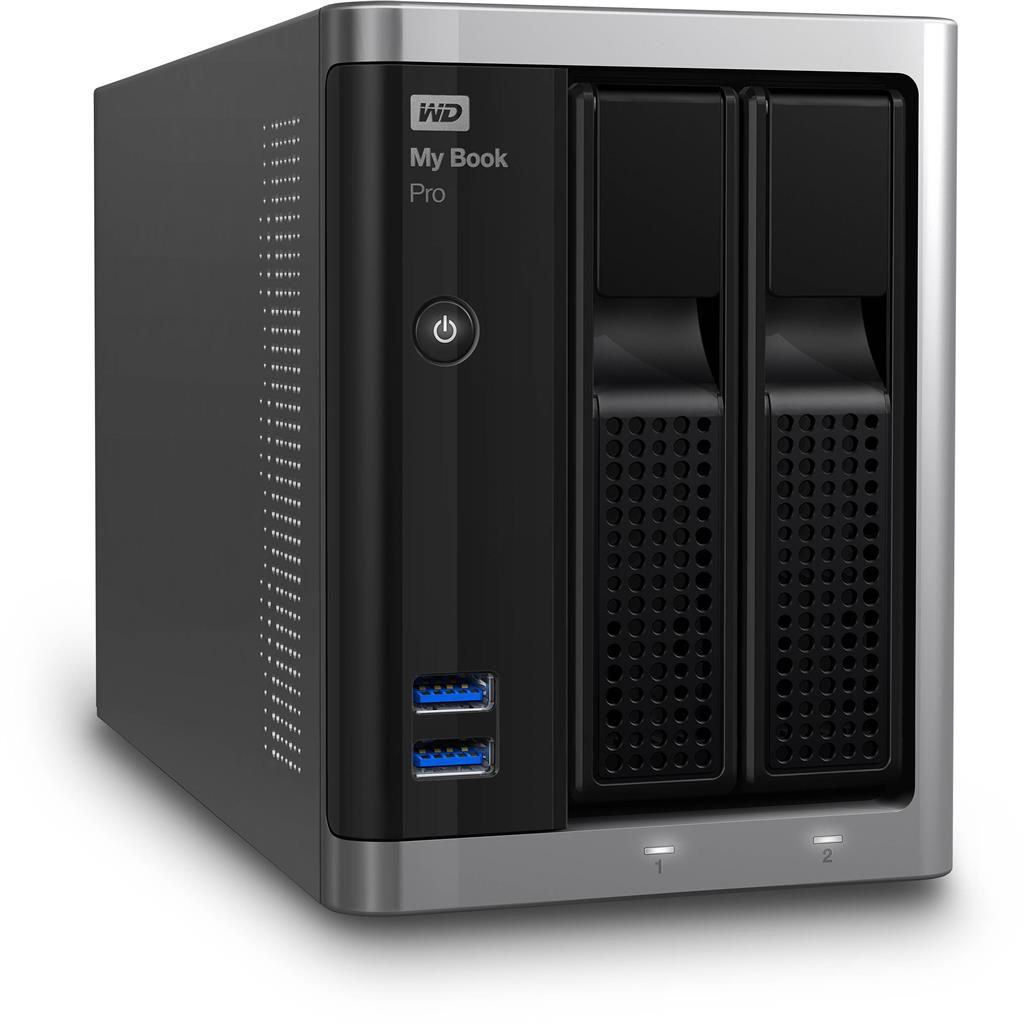 WD My Book Pro 3.5'' externý HDD 8TB, USB 3.0, čierný WDBDTB0080JSL-EESN