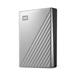 WD My Passport Ultra for MAC 4TB HDD / Externí / 2,5" / USB Type-C / Stříbrná WDBPMV0040BSL-WESN