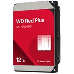 WD RED PLUS 12TB / WD120EFGX / SATA 6Gb/s / Interní 3,5"/ 7200rpm / 512MB