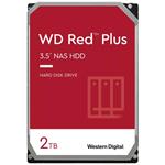 WD Red™ Plus 3,5" HDD 2TB NAS 5400RPM 64MB SATA III 6Gb/s WD20EFPX