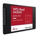 WD Red SA500 NAS SSD 4TB 2,5" SATA WDS400T2R0A