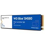 WD SSD Blue SN580 1TB / WDS100T3B0E / NVMe M.2 PCIe Gen4 / Interní / M.2 2280 WDS100T3B0E-00CHF0
