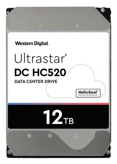 WD Ultrastar DC HA520 12TB HDD, 3.5', SATA/600, 7200RPM, 256MB cache HUH721212ALE604