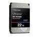 WD Ultrastar DC HC580 22TB Data Center HDD SATA SE 0F62785