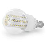 WE LED žárovka 80xSMD 4W E14 teplá bílá -koule B60