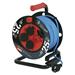 Weatherproof navijak kábla 25 m / 4 zásuvky / modrý / silikónový / 230 V / 1,5 mm2 8592920123492
