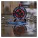 Weatherproof navijak kábla 25 m / 4 zásuvky / modrý / silikónový / 230 V / 1,5 mm2 8592920123492