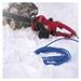 Weatherproof predlžovací kábel 10 m / 1 zásuvka / čierny / silikón / 230 V / 1,5 mm2 8592920123614