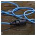 Weatherproof predlžovací kábel 10 m / 1 zásuvka / čierny / silikón / 230 V / 1,5 mm2 8592920123614
