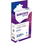 WECARE ink pro BROTHER LC-225C,modrá/cyan K20621W4