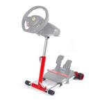 Wheel Stand Pro DELUXE V2, racing wheel and pedals stand for Thrustmaster SPIDER, T80/T100,T150,F458/F430, red [saitek]