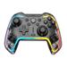 White Shark Bezdrátový Gamepad PRAETORIAN, pro PC,PS3/PS4,Android,iOS,Nintendo,RGB,transparentní 3858894506811