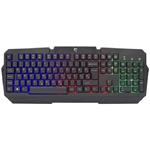 White Shark gaming keyboard DAKOTA, US, black DAKOTA-US