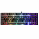 White Shark Gaming keyboard RONIN, US, black RONIN-B-US