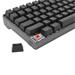 White Shark herní mechanická klávesnice ESL-K2 KATANA ,US layout,červený switch, černá/šedá 0736373270572