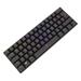 White Shark herní mechanická klávesnice GK-2022 SHINOBI , US layout, modrý switch, černá 0736373267671