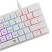 White Shark herní mechanická klávesnice NAGAMAKI, US layout, červený switch, bílá (GK-006211) 3858894506668