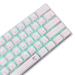 White Shark herní mechanická klávesnice SHINOBI 2 , US layout,červený switch, bílá (GK-4211) 3858894505982