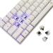 White Shark herní mechanická klávesnice SHINOBI 2 , US layout, hnědý switch, bílá (GK-004211) 3858894505999