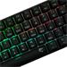 White Shark herní mechanická klávesnice SHINOBI 2 , US layout, hnědý switch, černá (GK-004211) 3858894506040
