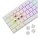 White Shark herní mechanická klávesnice WAKIZASHI 2, modrý SW, US layout, bílá (GK-002221V2) 3858894506316