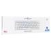White Shark herní mechanická klávesnice WAKIZASHI 2, modrý SW, US layout, bílá (GK-002221V2) 3858894506316