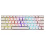 White Shark herní mechanická klávesnice WAKIZASHI 2, modrý SW, US layout, bílá (GK-002221V2) 3858894506316