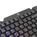 White Shark herní membránová klávesnice GK-2105 DAKOTA, US layout,černá 0736373269347