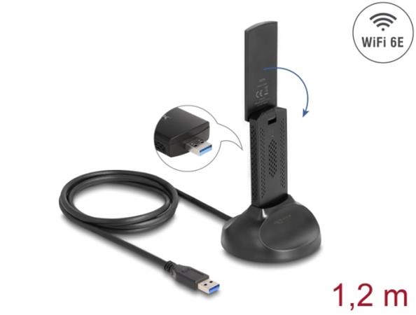 Wi-Fi 6E Dual Band WLAN USB Adapter AX54, Wi-Fi 6E Dual Band WLAN USB Adapter AX54 12774